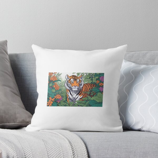 Artikelvorschau, Tiger im Gebüsch entworfen und verkauft von Abbaseu.