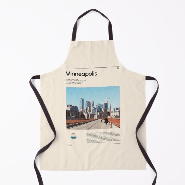 Item preview, Visit Minneapolis, United States (Travel poster) designed and sold by RabbitK.