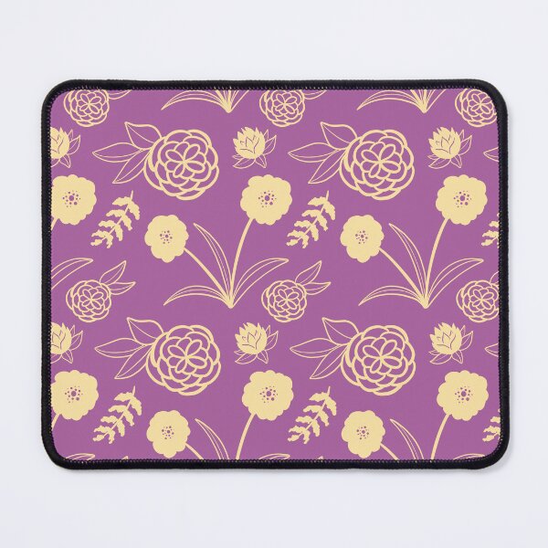 Artikelvorschau, Violettes Blumenmuster entworfen und verkauft von makell-creates.