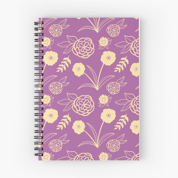 Item preview, Violet Floral Pattern designed and sold by makell-creates.