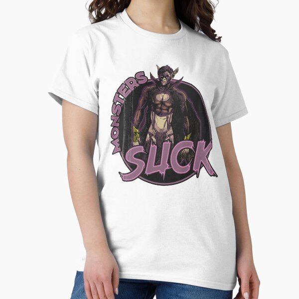 Kid Dracula Monsters Suck Vintage Edition Classic T-Shirt