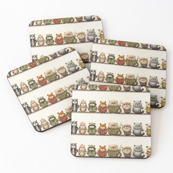Item preview, Gang of Forest Critters designed and sold by Ol' Willer.