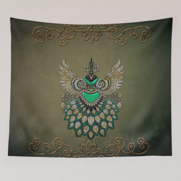 Item preview, Beautiful elegant peacock designed and sold by nicky2342.