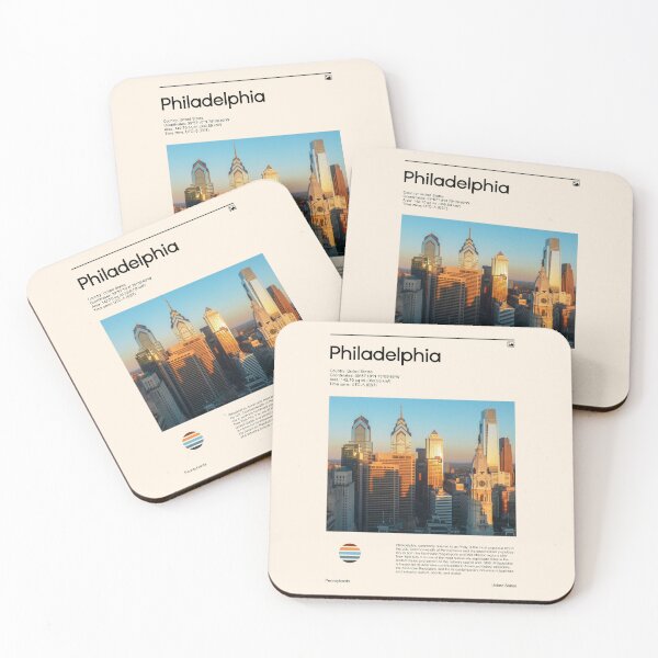 Item preview, Visit Philadelphia, United States (Travel poster) designed and sold by RabbitK.