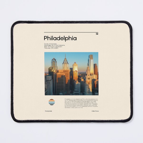 Item preview, Visit Philadelphia, United States (Travel poster) designed and sold by RabbitK.