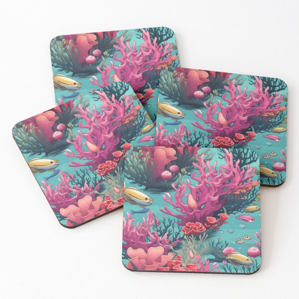 Item preview, Coral Kaleidoscope designed and sold by natthaaekf.