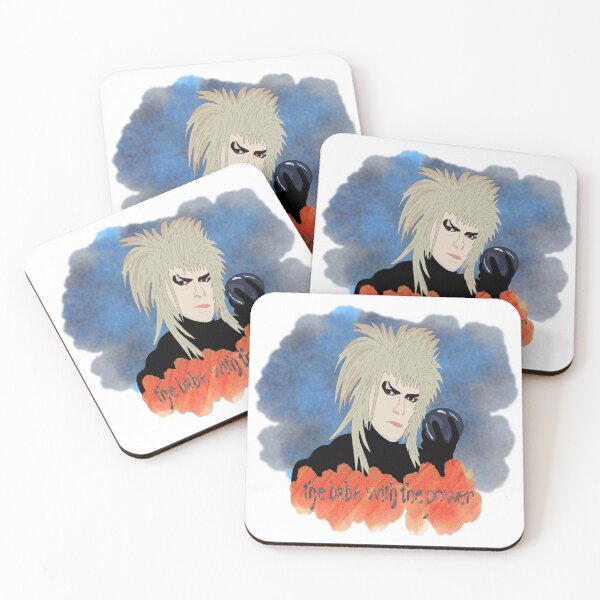 Item preview, jareth: babe with the power sticker designed and sold by GoodNoodThrift.