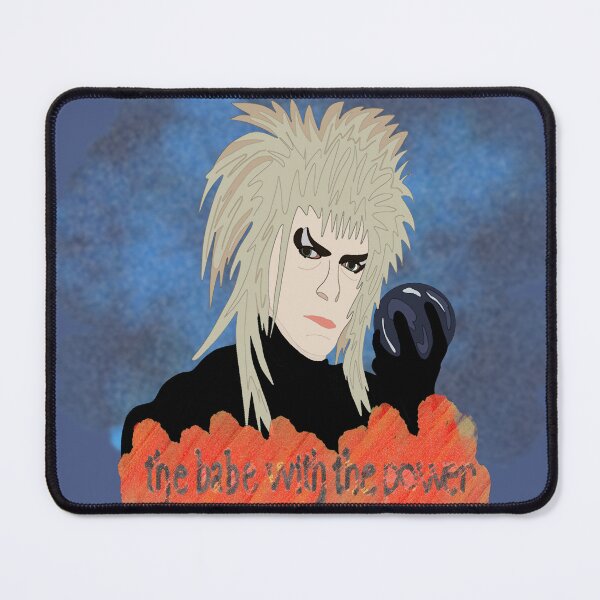 Item preview, jareth: babe with the power sticker designed and sold by GoodNoodThrift.