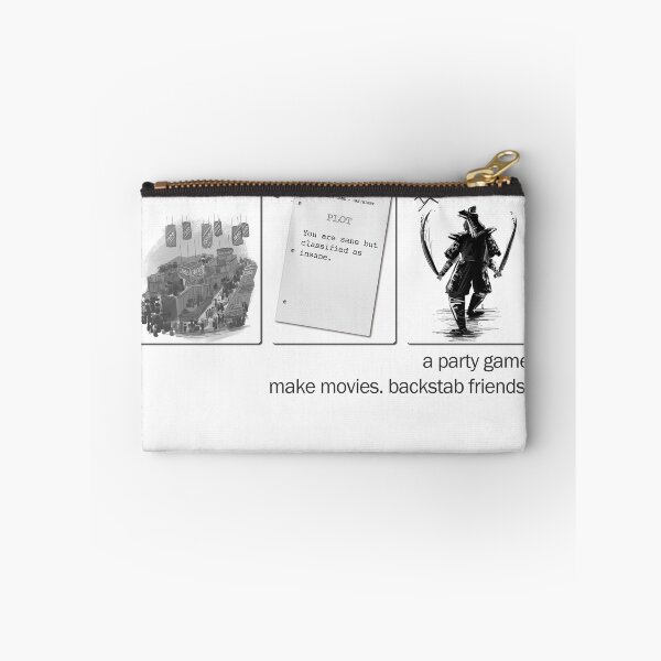 Item preview, What The Film?! a party game. make movies. backstab friends. designed and sold by LethalChicken.