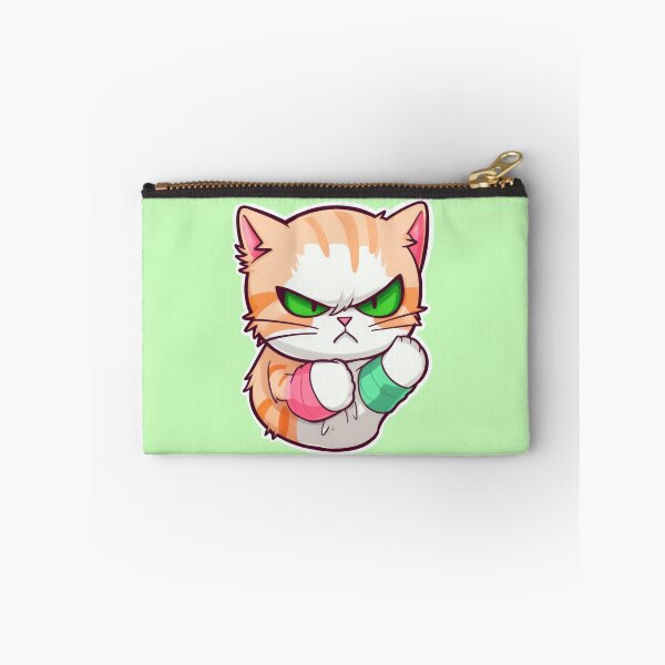 Item preview, Tater Tot cute green eyed fighter designed and sold by ParkkerTos.