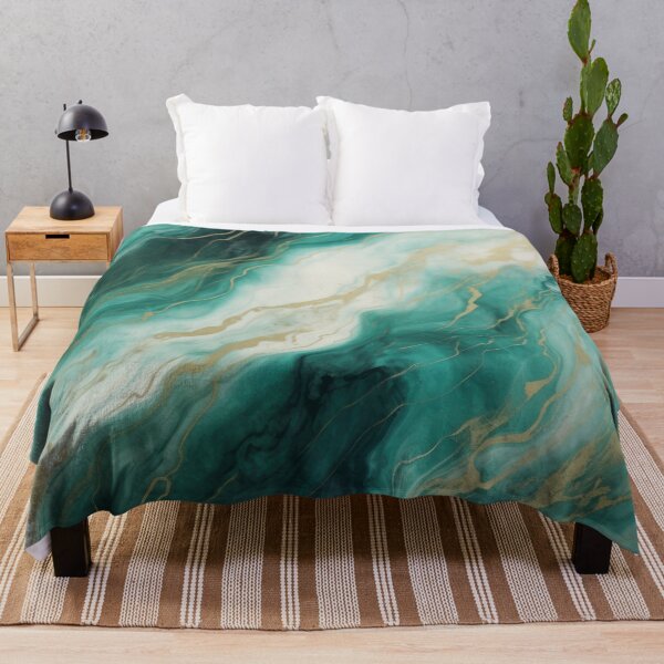 Item preview, Emerald Green Abstract Marble designed and sold by DreamyDaisy.