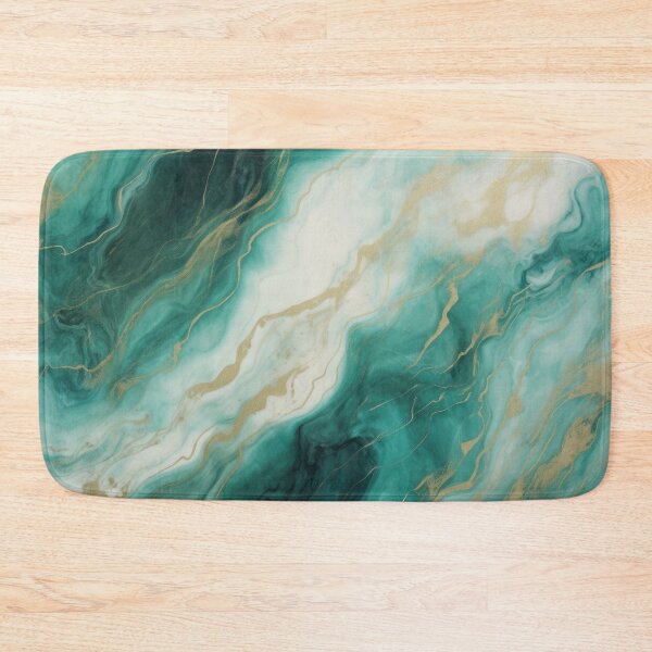 Item preview, Emerald Green Abstract Marble designed and sold by DreamyDaisy.