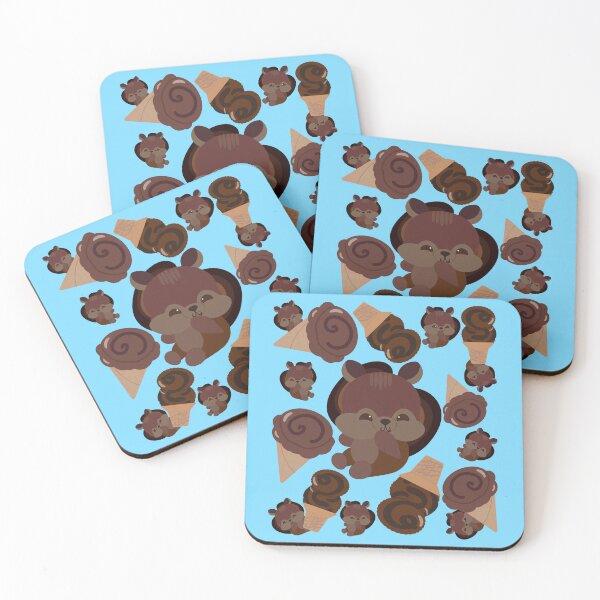 Item preview, Chocolate Fudge Squirrel designed and sold by Day10Machine.
