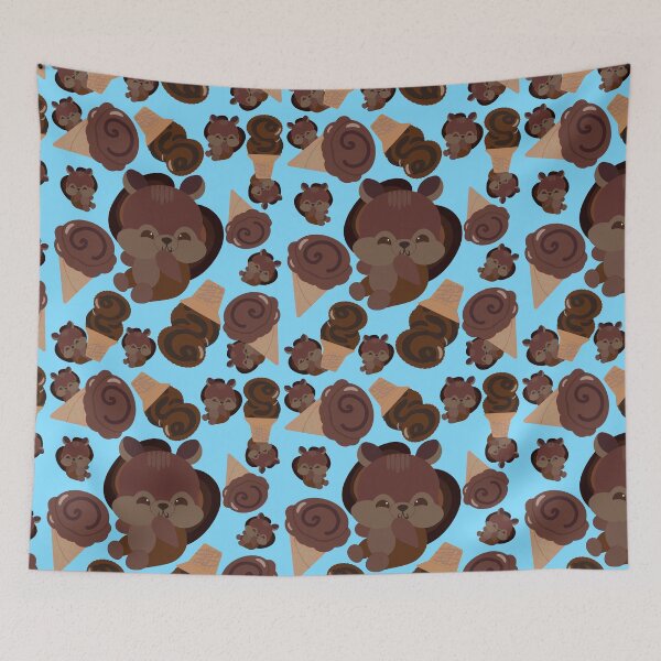 Item preview, Chocolate Fudge Squirrel designed and sold by Day10Machine.