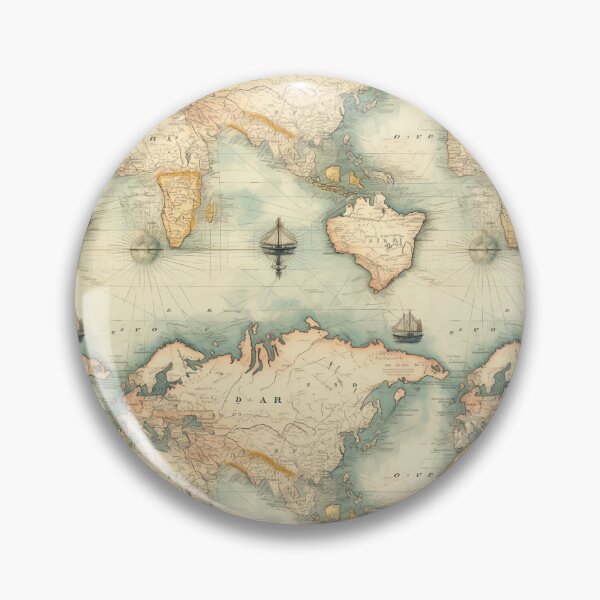 Item preview, Vintage Map Reverie designed and sold by natthaaekf.