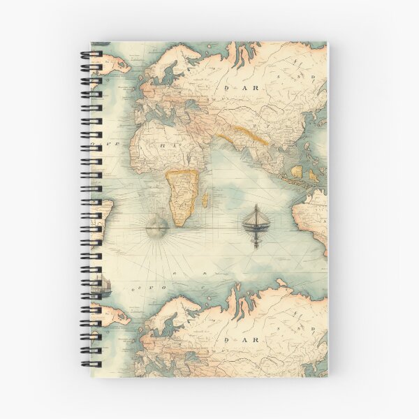 Item preview, Vintage Map Reverie designed and sold by natthaaekf.