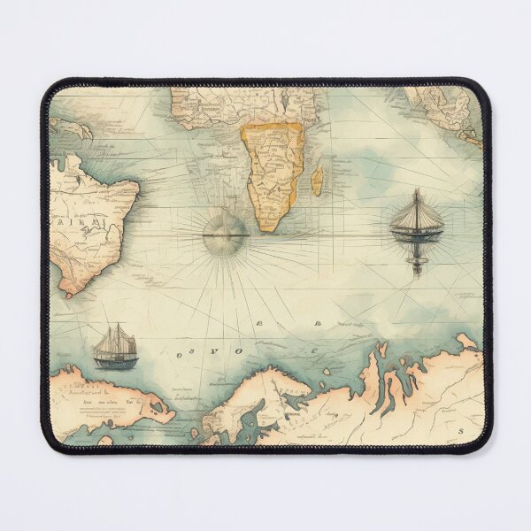 Item preview, Vintage Map Reverie designed and sold by natthaaekf.