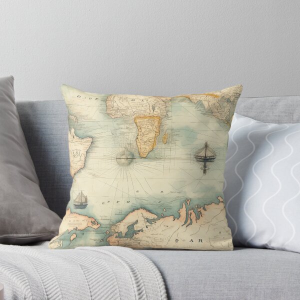 Item preview, Vintage Map Reverie designed and sold by natthaaekf.