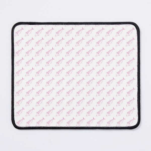 Item preview, Cute Bonito Fish in Pastel Pink and White designed and sold by fruttidimare.