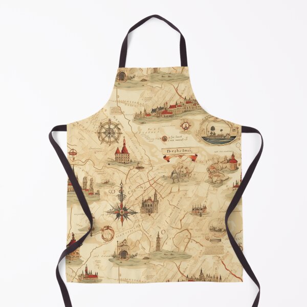 Item preview, Artistry in Antique Maps designed and sold by natthaaekf.