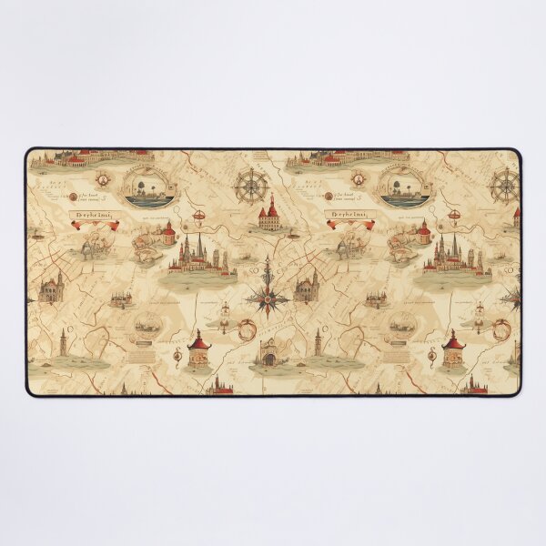 Item preview, Artistry in Antique Maps designed and sold by natthaaekf.