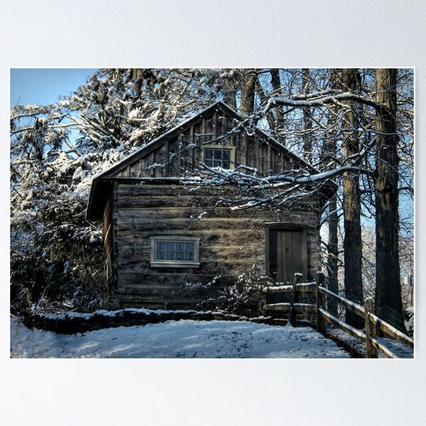 Item preview, 1700's Log School House in West Chester, Pennsylvania designed and sold by Polly Peacock.