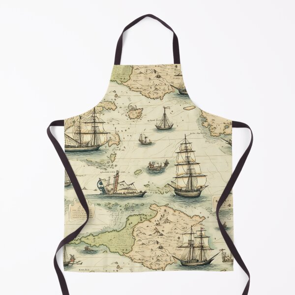 Item preview, Antique Map Masterpiece designed and sold by natthaaekf.