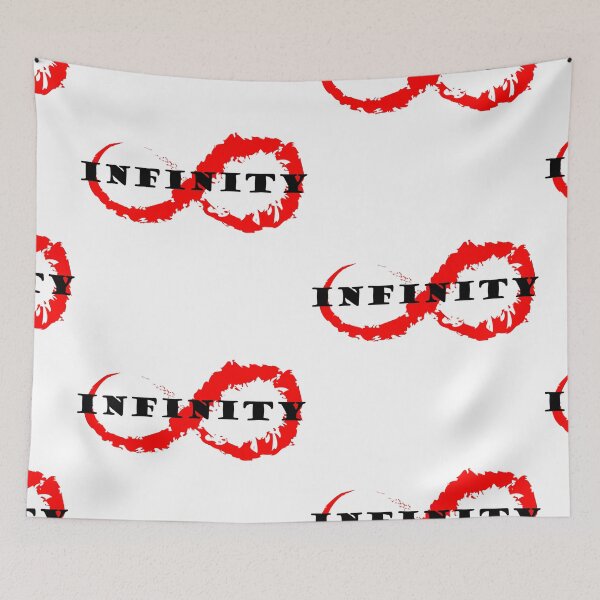 Item preview, Infinity with Red Background designed and sold by OmikronStore.