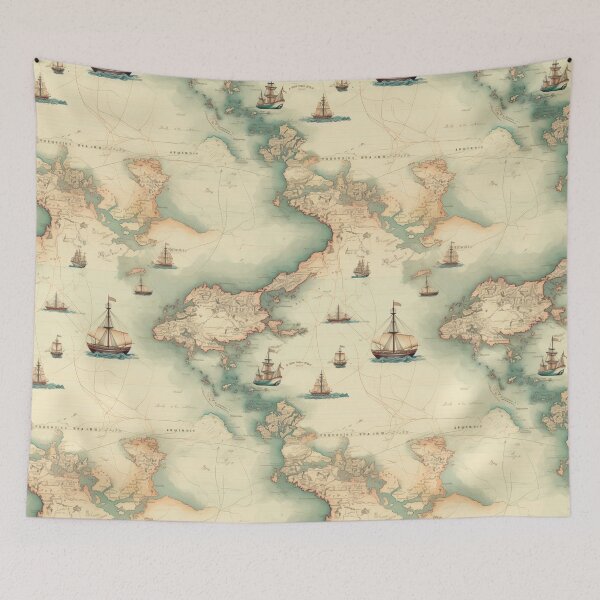 Item preview, Worlds Unfolded designed and sold by natthaaekf.