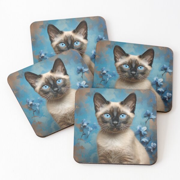 Item preview, Cute Siamese Kitten 01 designed and sold by Elisabeth Lucas.