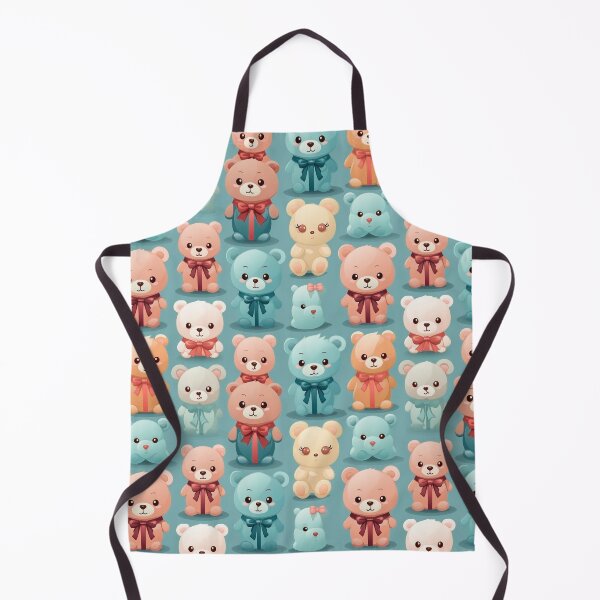 Item preview, Cute cartoon bears seamless pattern designed and sold by MiraCleAI.