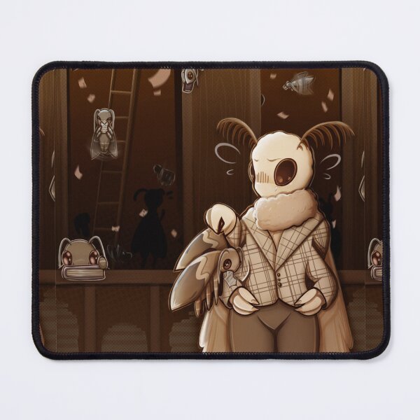 Item preview, Moth Librarian designed and sold by pastelribbonsxx.