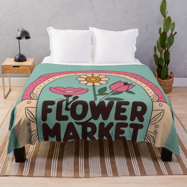 Item preview, Floral Time Experience the Allure of Retro Flower Market designed and sold by Tamas Das.