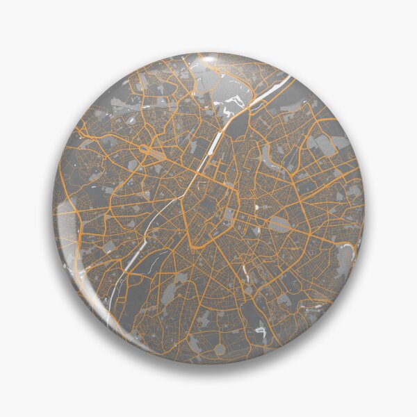 Item preview, Brussels City Map of Belgium - Bauhaus designed and sold by deMAP.