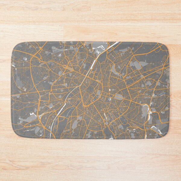 Item preview, Brussels City Map of Belgium - Bauhaus designed and sold by deMAP.