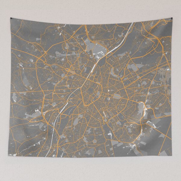 Item preview, Brussels City Map of Belgium - Bauhaus designed and sold by deMAP.