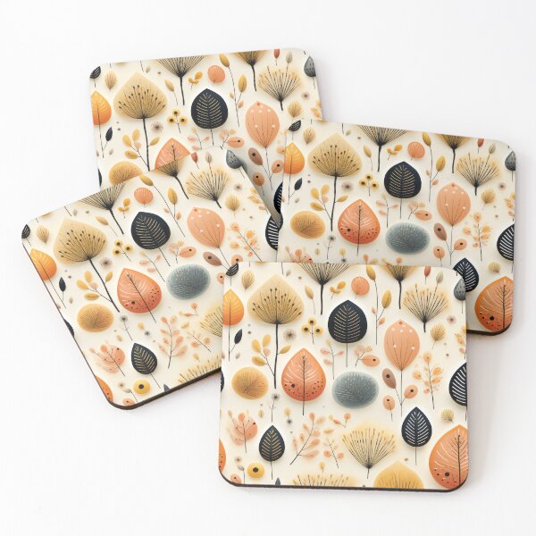 Item preview, Autumn leaves seamless pattern designed and sold by MiraCleAI.