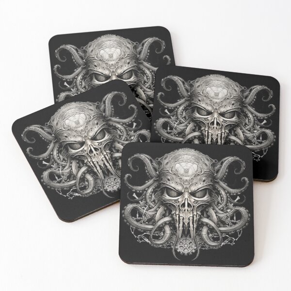 Item preview, Clockwork Overlord Skull designed and sold by AnalyticalDream.