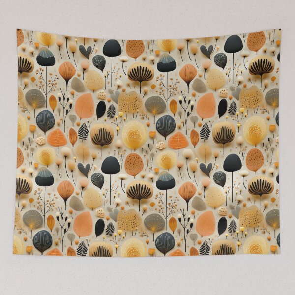 Item preview, Autumn leaves seamless pattern designed and sold by MiraCleAI.