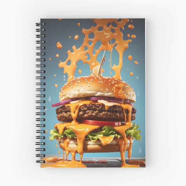 Item preview, Sizzling Cheeseburger designed and sold by Bondeply.