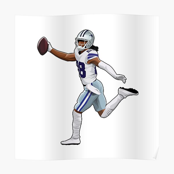 How to Draw Ceedee Lamb for Kids - Dallas Cowboys Football Player 