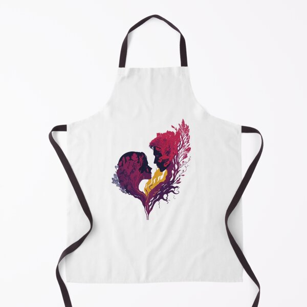 Item preview, Eternal Embrace: A Vibrant Love Silhouetted Against Time designed and sold by LoveSecrets.
