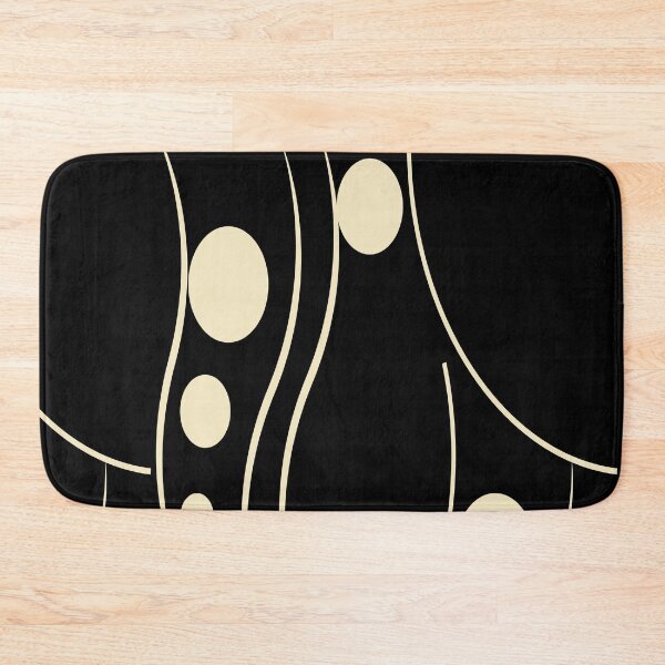 Item preview, Curved wavy lines and Ovals. Ivory and Black by Mill2023 designed and sold by Mill2023.