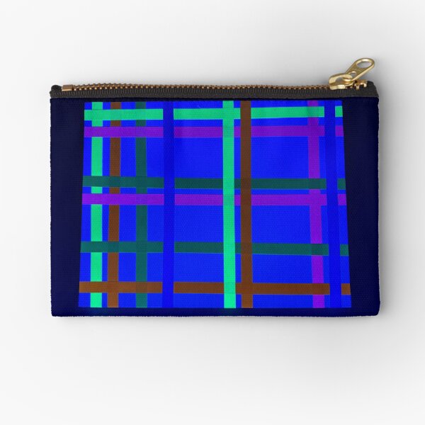 New York State Black Light Zipper Pouch