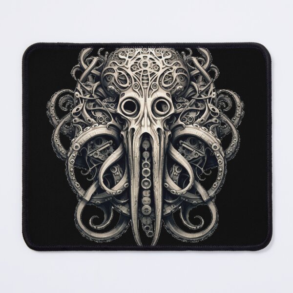 Item preview, Steampunk Cthulu Skull designed and sold by AnalyticalDream.