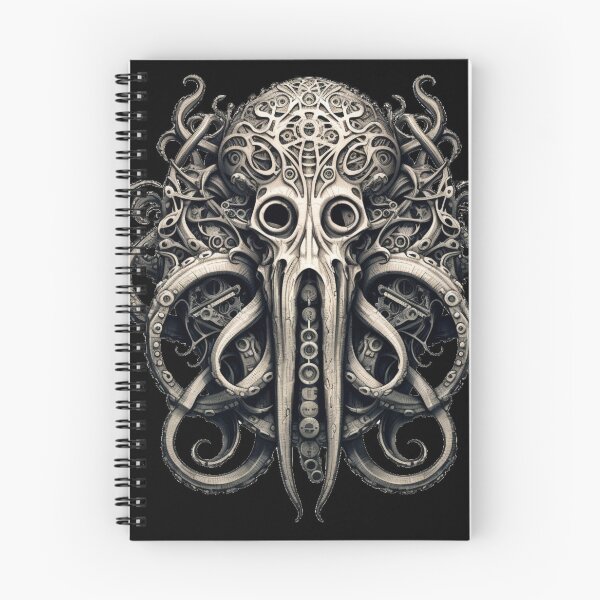 Item preview, Steampunk Cthulu Skull designed and sold by AnalyticalDream.