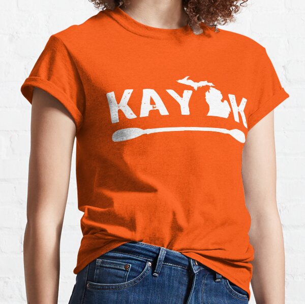 Kayak Michigan Shirt - ALL MI LOVE Classic T-Shirt
