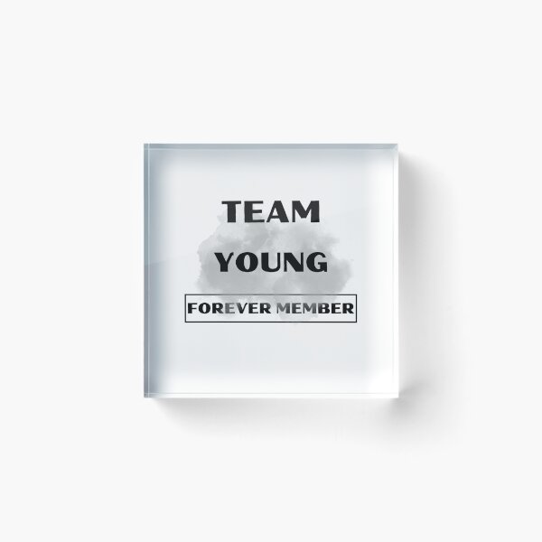 Item preview, Team Young Forever Member Family gift collection birthday present designed and sold by IssaraStudio.