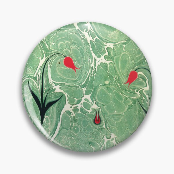 Item preview, Marbling texture floral patterns creative ebru art designed and sold by bozarslan.