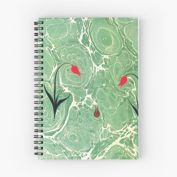 Item preview, Marbling texture floral patterns creative ebru art designed and sold by bozarslan.
